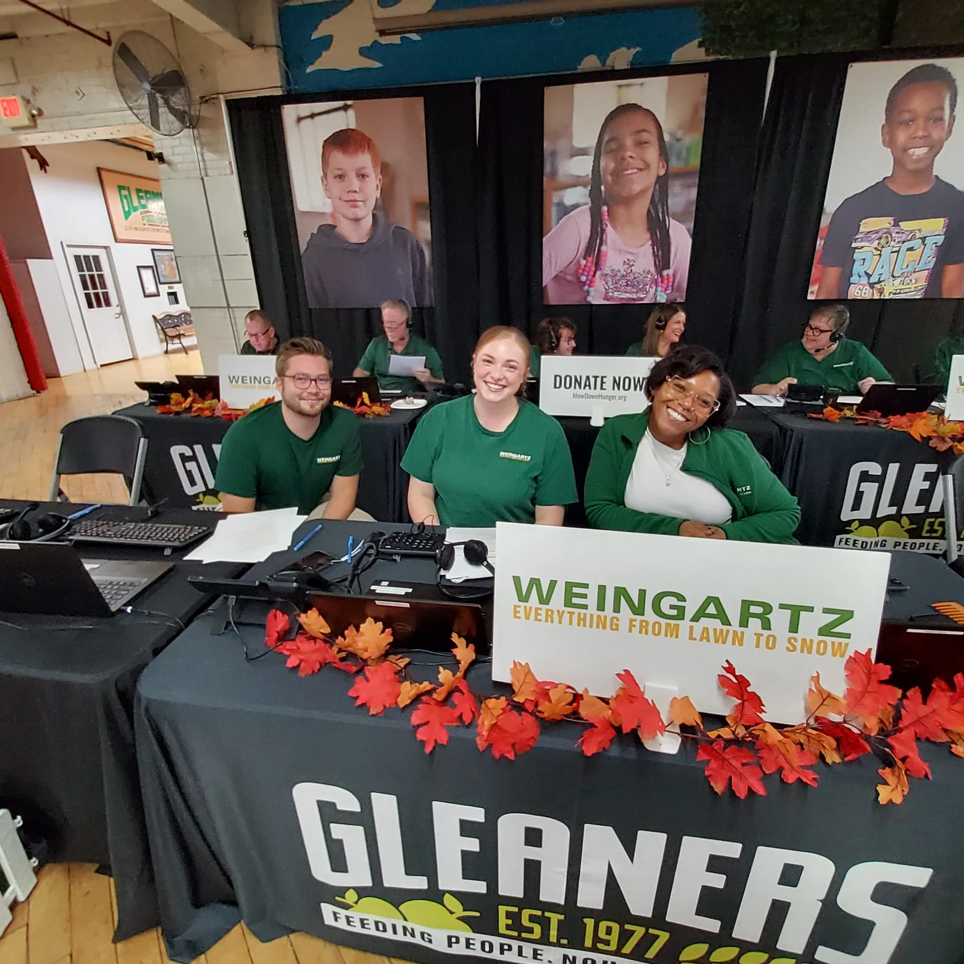Weingartz Gleaners volunteer team