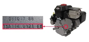 Briggs And Stratton Engines Model Number Lookup Label 1