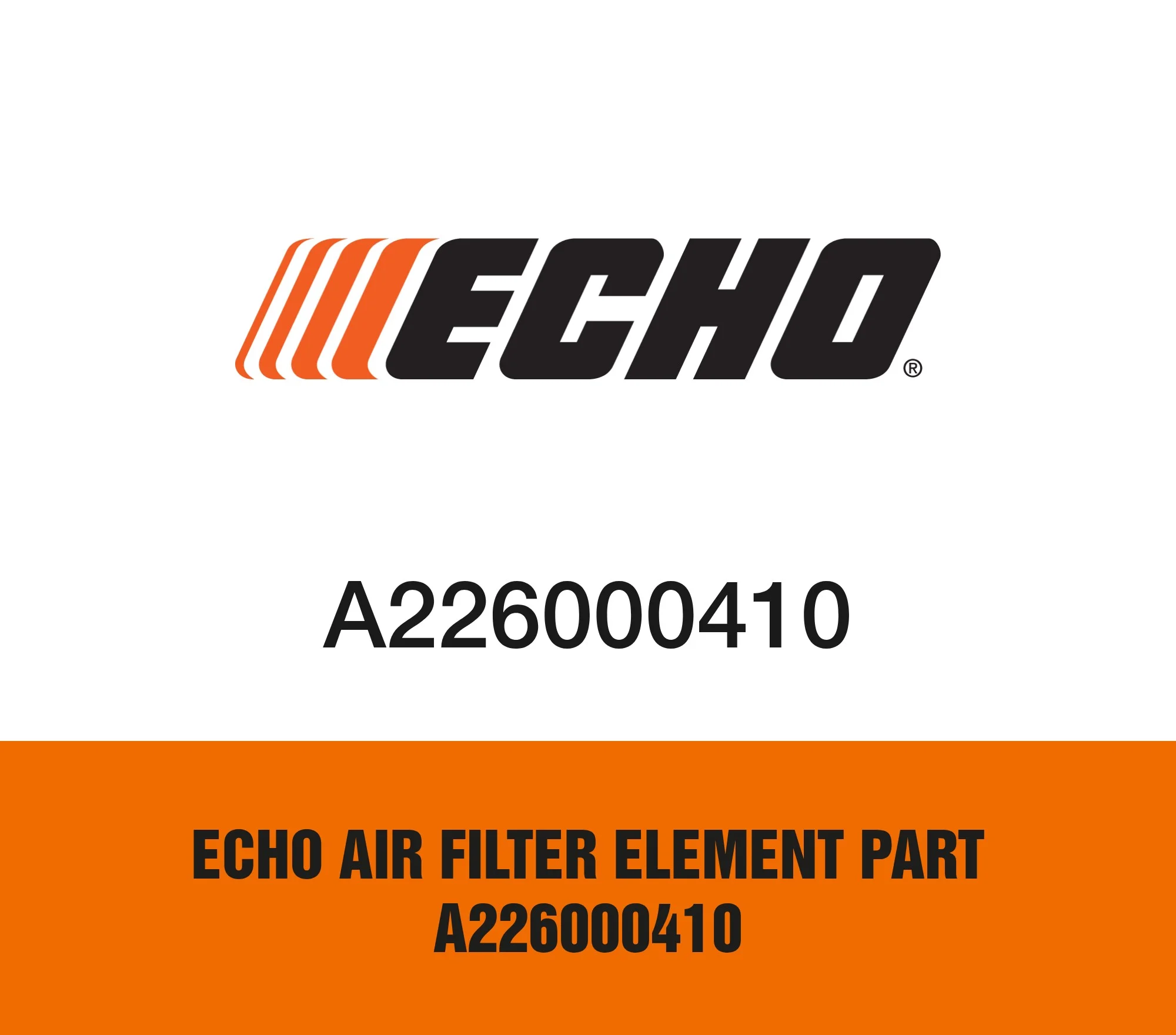 Echo Air Filter Element Part A226000410
