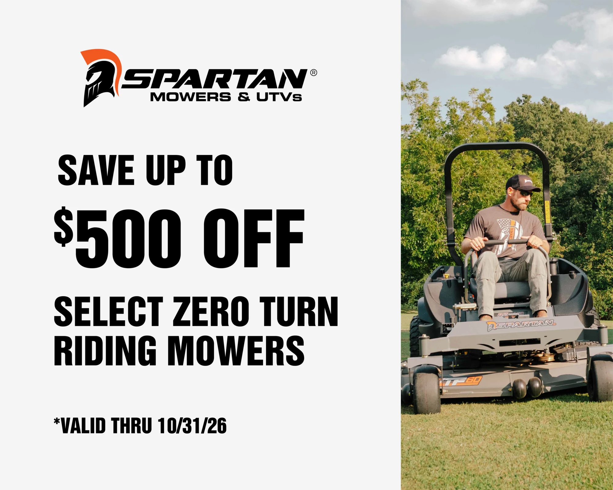 Spartan RZ-XD Zero Turn Rider RSZL2154FX730