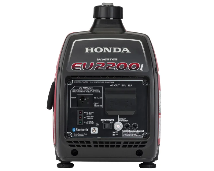 Honda Generator EU2200i with CO-MINDER