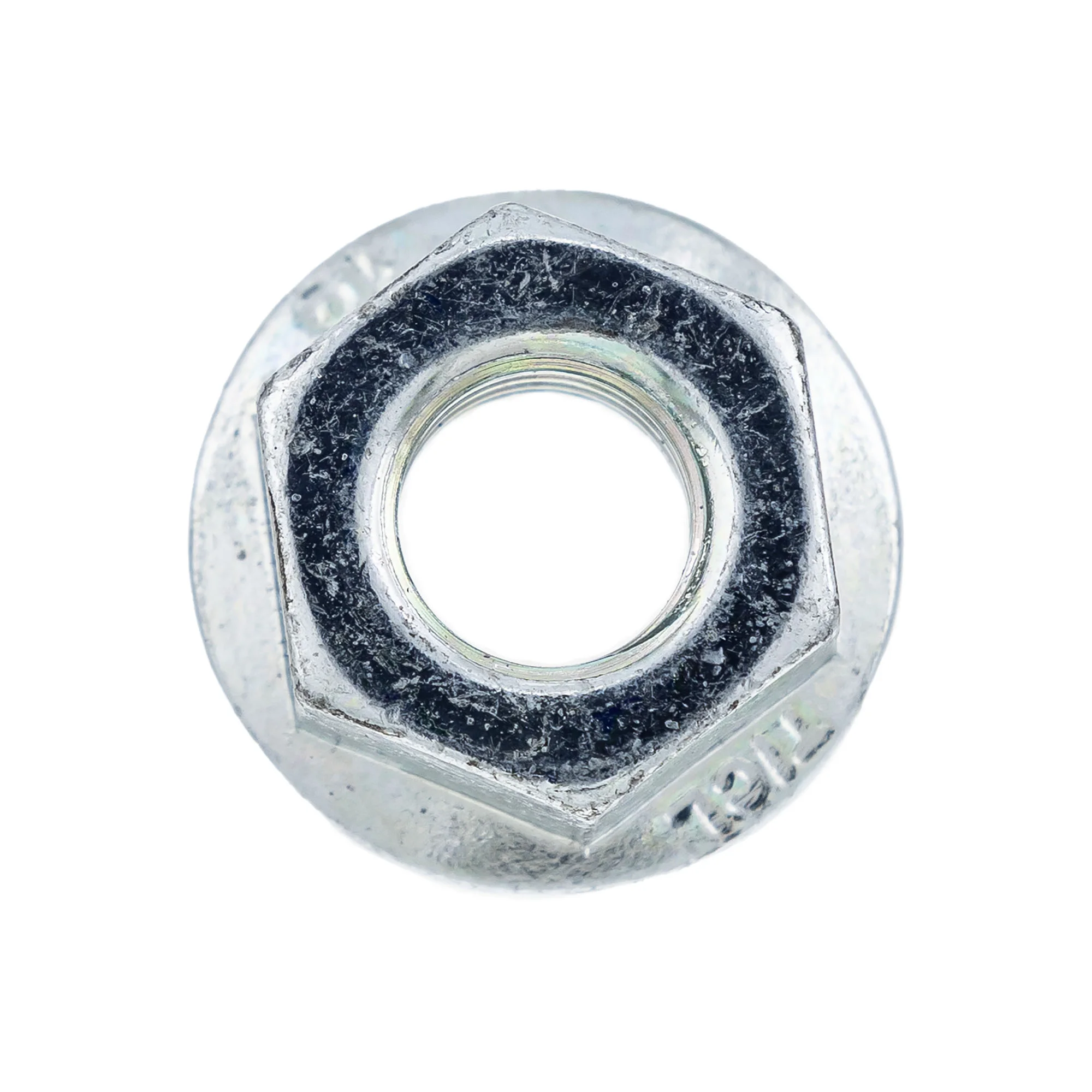 John Deere 8mm Hex Flange Prevailing Lock Nut Part E63525