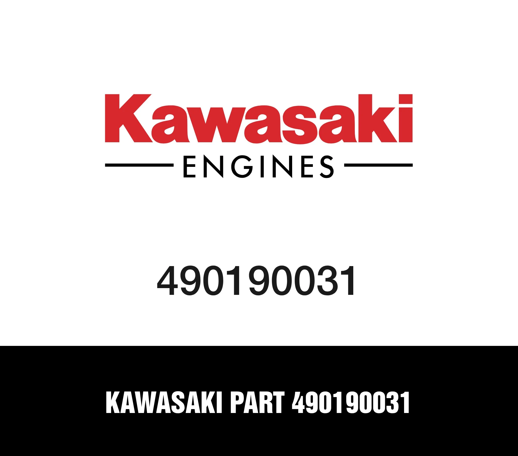Kawasaki Part 490190031