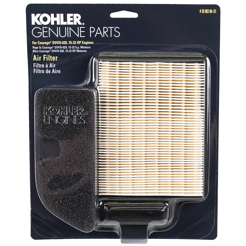 Kohler Engines Air Filter Kit Part 20-883-06-S1