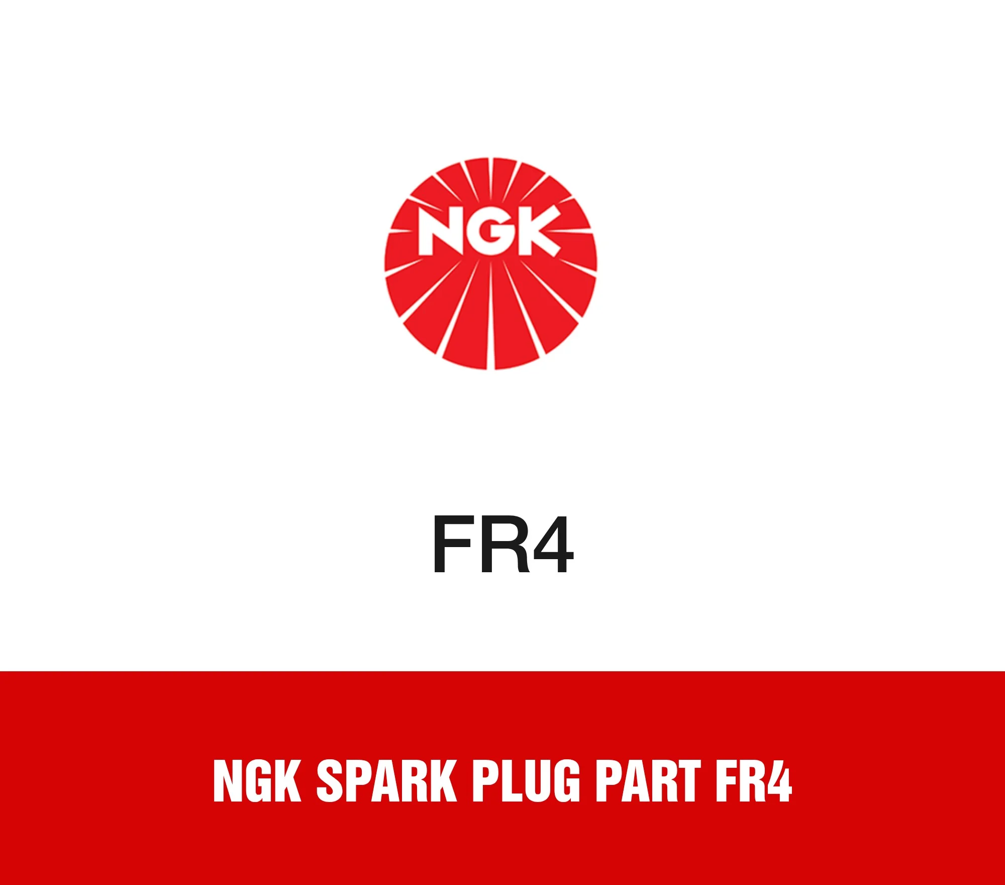NGK Spark Plug Part FR4