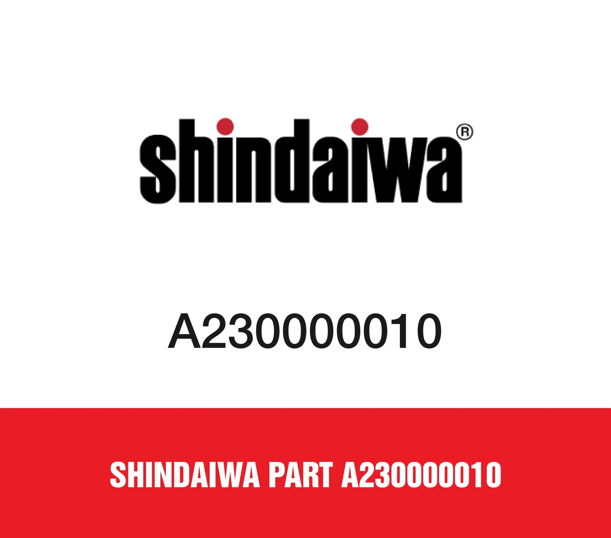 Shindaiwa Part A230000010