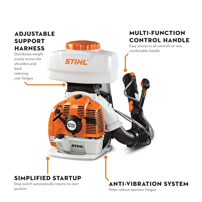 STIHL Sr Series Speciality Equipment Comfort Oriented Design feature image