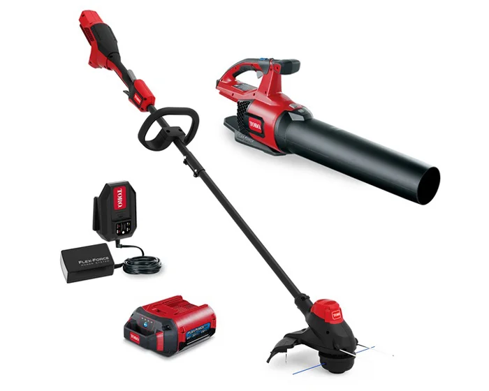 Toro 60V MAX String Trimmer Leaf Blower Combo Kit 51881