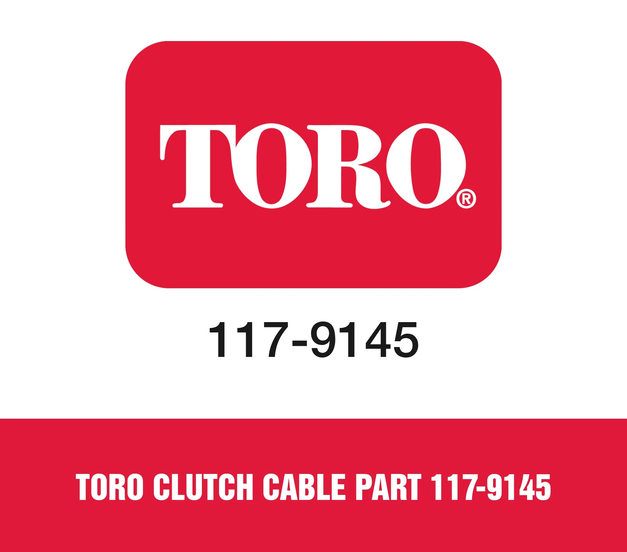 Toro Clutch Cable Part 117-9145